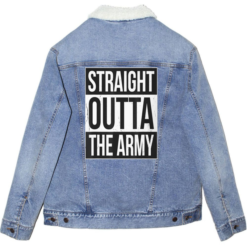 Limited Edition Army Veteran Unisex Sherpa-lined Denim Jacket | Artistshot