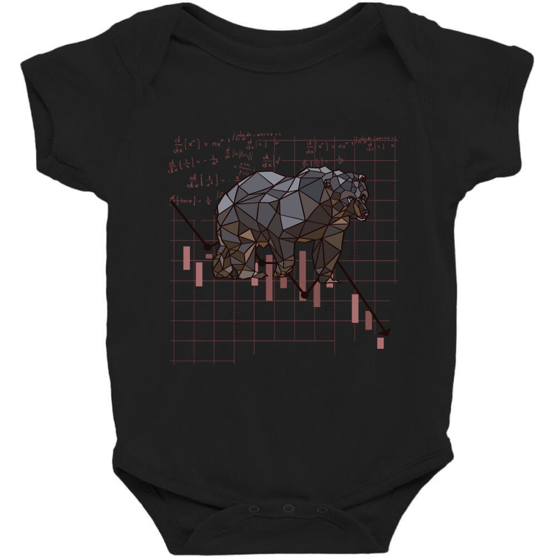 Grizzly Bear Baby Bodysuit by laurynvanhoose | Artistshot