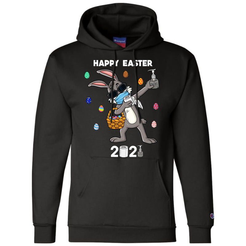 Dabbing Rabbit Easter Day Funny Boys Girls Kids Dab Champion Hoodie | Artistshot