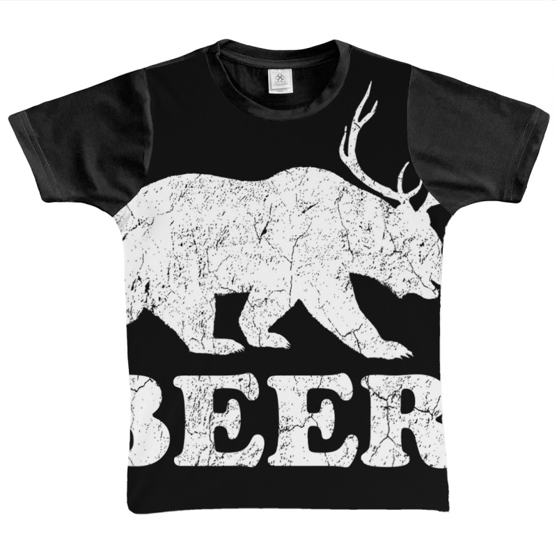 Beerbeardeerfunnygiftforbeerloversdrinkersmenwomen Graphic Youth T-shirt | Artistshot