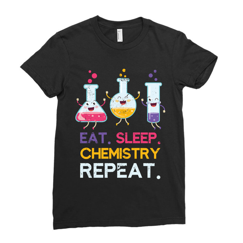 Trending Science Lover Gift Laboratory Chemistry Ladies Fitted T-Shirt by Box Bingham | Artistshot