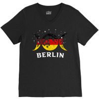 Berlin German Proud Germany Flag T Shirt V-neck Tee | Artistshot