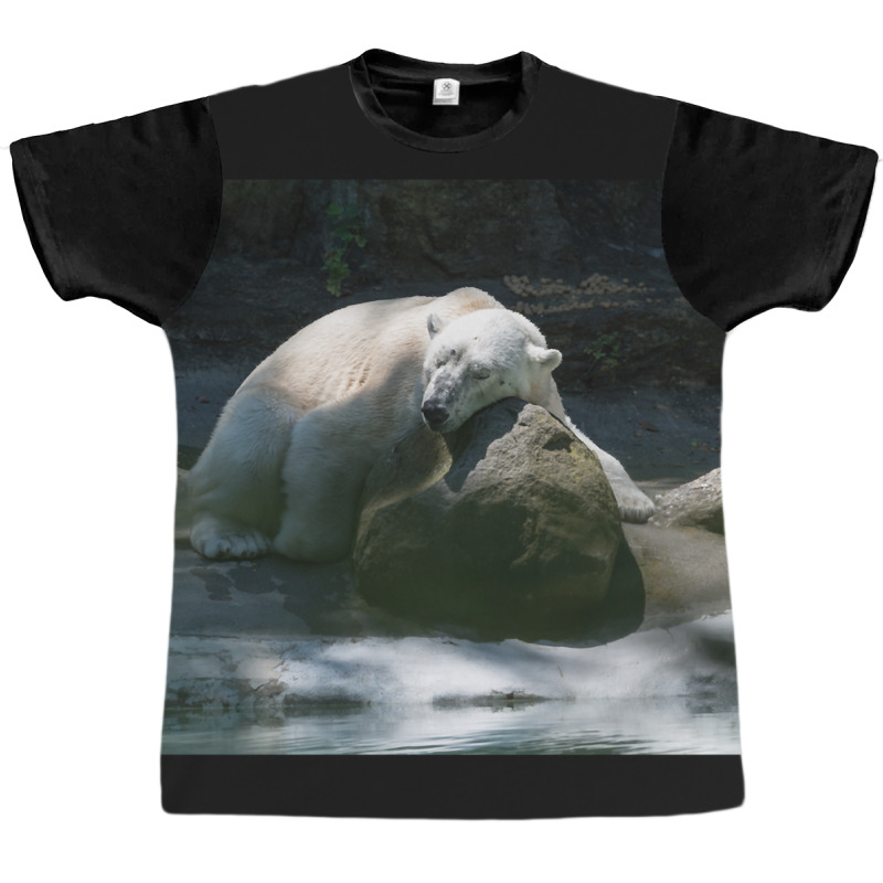 Tundra Taking A Little Nap After A Hard Day. Graphic T-shirt | Artistshot