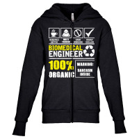 Biomedical Engineer Facts Label Biomedical Engineering T Shirt Youth Zipper Hoodie | Artistshot