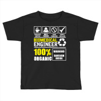 Biomedical Engineer Facts Label Biomedical Engineering T Shirt Toddler T-shirt | Artistshot