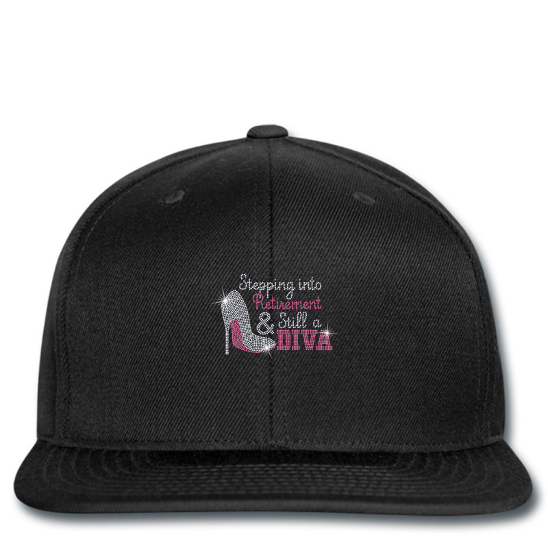 Stepping Into Retirement And Still A Boss Bling Rhinestone Printed hat by musycksennaax | Artistshot