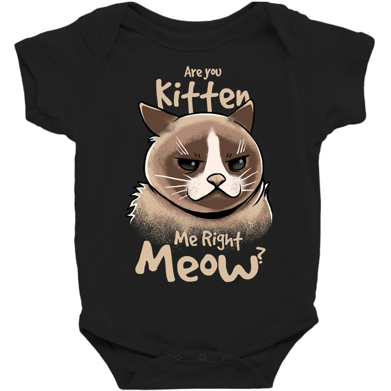 Hot Trend Sharing A Joke With Cat Baby Bodysuit by Box Bingham | Artistshot