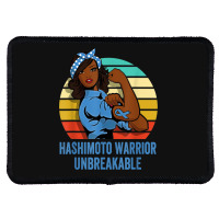 Hashimoto's Disease Warrior Shirt Unbreakable Rectangle Patch | Artistshot