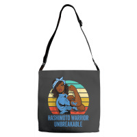 Hashimoto's Disease Warrior Shirt Unbreakable Adjustable Strap Totes | Artistshot