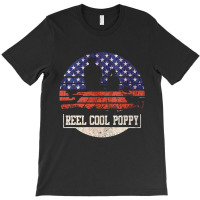 Mens Reel Cool Poppy Fish Fishing Usa    4th Of July Gifts 3 T-shirt | Artistshot