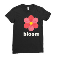 Colorful Flower Wildflower Cute Casual Botanical Bloom T Shirt Ladies Fitted T-shirt | Artistshot