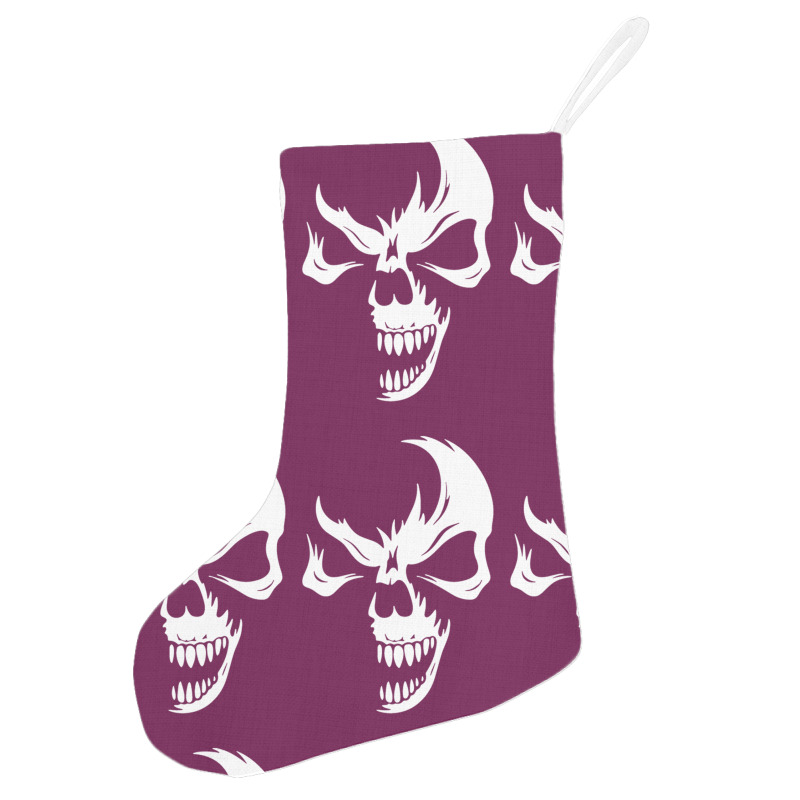 Skull Scary Holiday Stocking | Artistshot