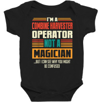 Combine Harvester Operator Funny Quote Retro Vintage T Shirt Baby Bodysuit | Artistshot