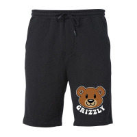 Cute Bear Grizzly Cool Fleece Short | Artistshot