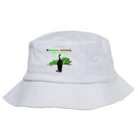 Black Cat Vs Christmas Tree Retro Video Fighting Game Funny T Shirt Bucket Hat | Artistshot