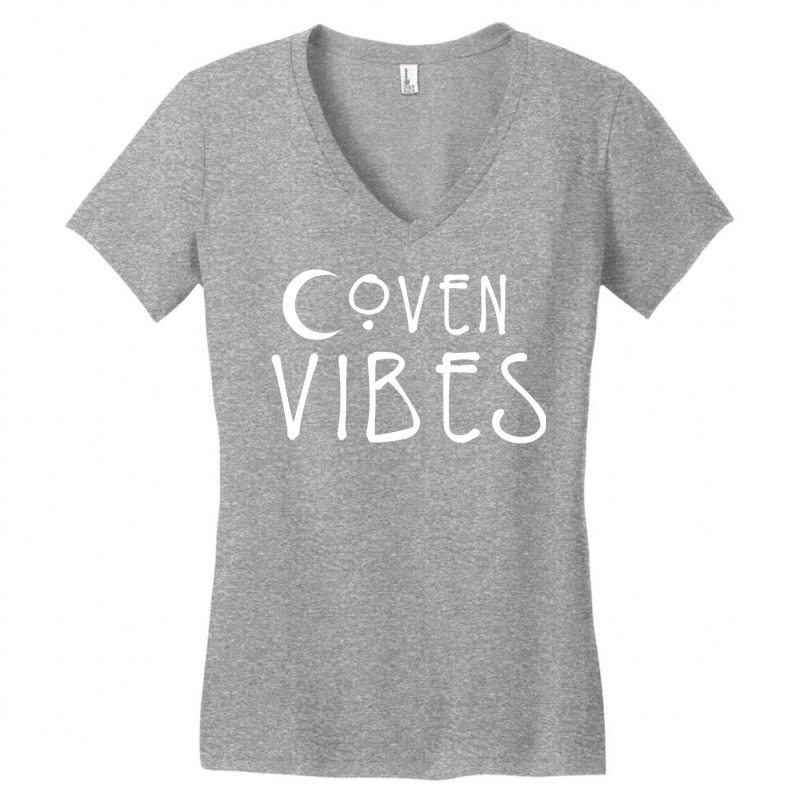 Coven Vibes  Witch Wiccan And Pagan Gifts Halloween Women's V-Neck T-Shirt by HANANELArtist | Artistshot