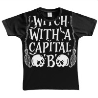 Witch With A Capital 'b' Graphic Youth T-shirt | Artistshot