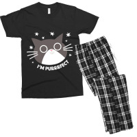 I'm Purrrfect!-tylqi Men's T-shirt Pajama Set | Artistshot