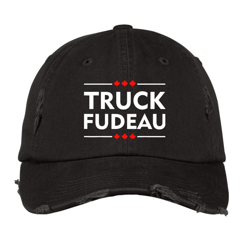 Truck You Trudeau Usa Canada Flag Truckers Vintage Cap by Golden Store | Artistshot