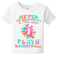 Basketball Player  Hoops Streetball Baller Basketball Girls Baby Tee | Artistshot