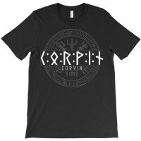 Corvin In Futhark Runes Viking T Shirt T-shirt | Artistshot