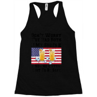 Trending Don't Worry I've Had Both My Shots $th Of July Racerback Tank | Artistshot