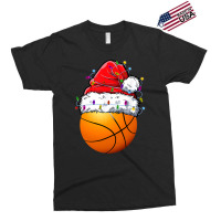 Basketball Santa Christmas Pajamas Sport Boys Men Funny Xmas Exclusive T-shirt | Artistshot