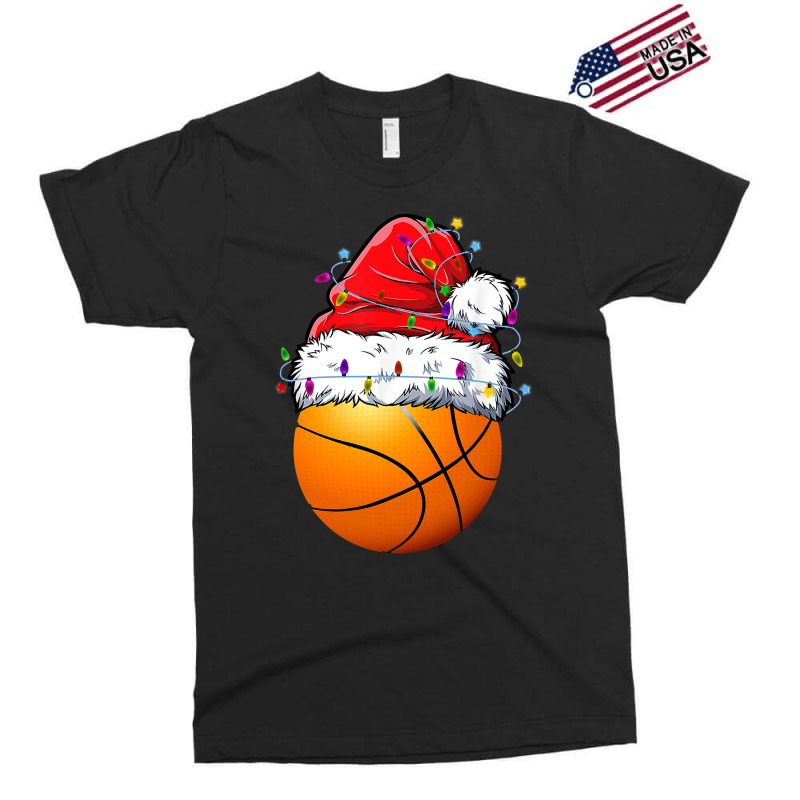 Basketball Santa Christmas Pajamas Sport Boys Men Funny Xmas Exclusive T-shirt by Davidartist | Artistshot