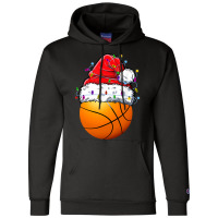 Basketball Santa Christmas Pajamas Sport Boys Men Funny Xmas Champion Hoodie | Artistshot