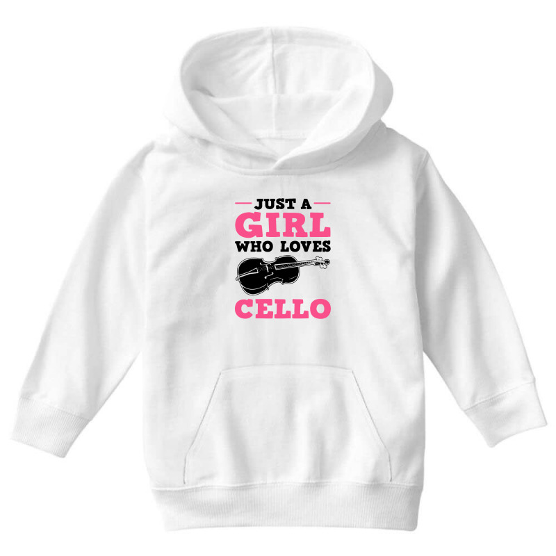 Just A Girl Who Loves Youth Hoodie by Lissette | Artistshot