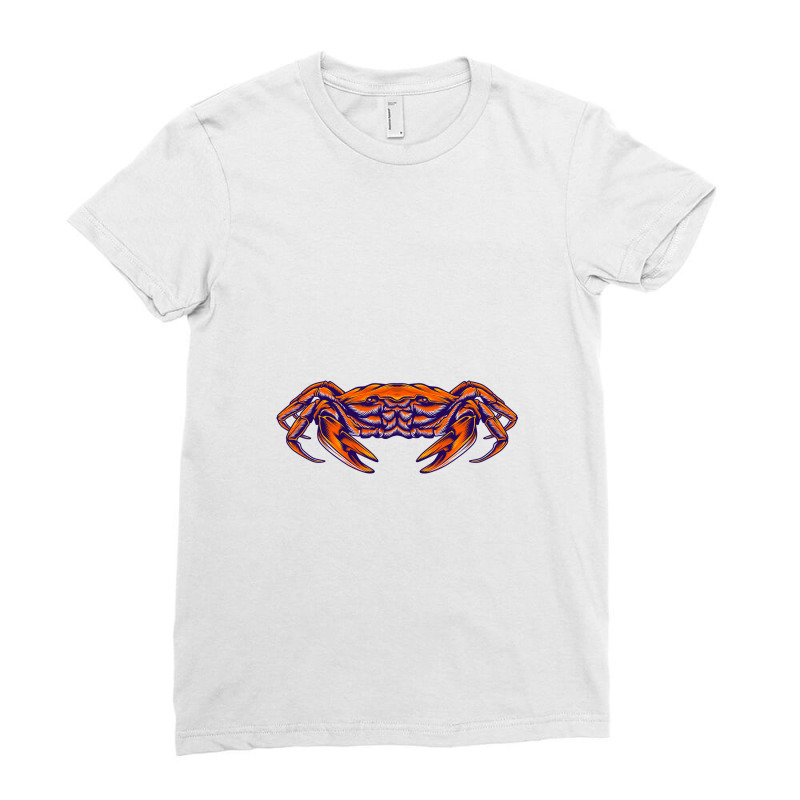 Crab Ladies Fitted T-shirt | Artistshot