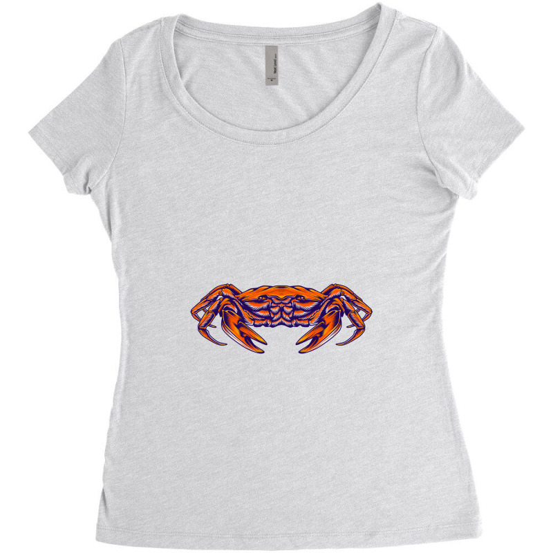 Crab Women's Triblend Scoop T-shirt | Artistshot