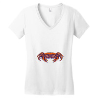 Crab Women's V-neck T-shirt | Artistshot