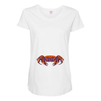 Crab Maternity Scoop Neck T-shirt | Artistshot