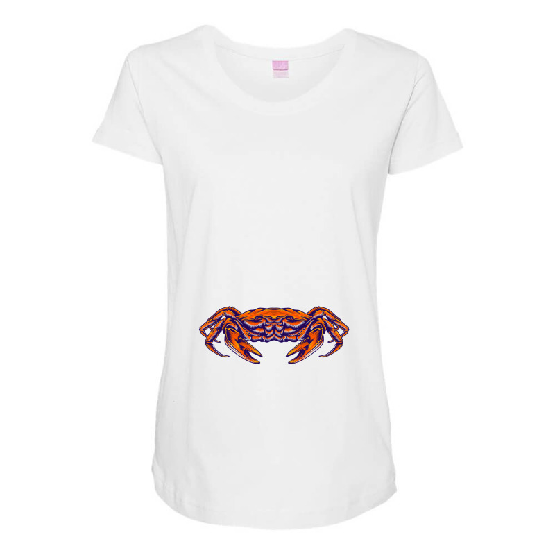 Crab Maternity Scoop Neck T-shirt | Artistshot