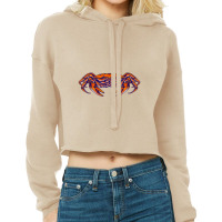 Crab Cropped Hoodie | Artistshot