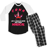 Crna Magical Certified Nurse Anesthetist Men's 3/4 Sleeve Pajama Set | Artistshot