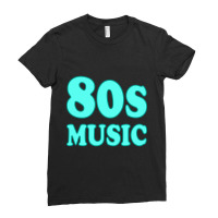 I Love 80s Music-mt4um Ladies Fitted T-shirt | Artistshot