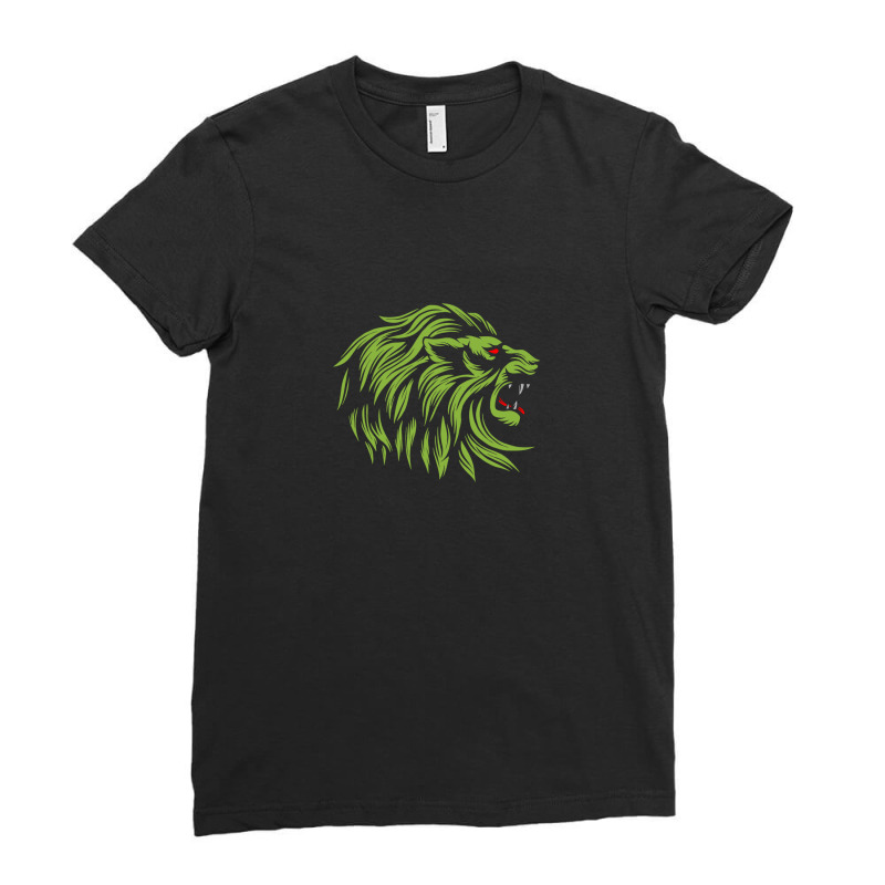 Lion Ladies Fitted T-shirt | Artistshot