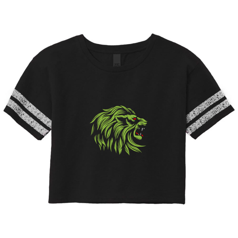 Lion Scorecard Crop Tee | Artistshot