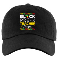 Black Prek Teacher Magic Black History Month Kids Cap | Artistshot