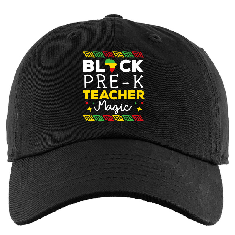 Black Prek Teacher Magic Black History Month Kids Cap by Rhonda | Artistshot