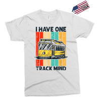 I Have One Track Mind   Model Railroad Train Rail T Shirt Exclusive T-shirt | Artistshot