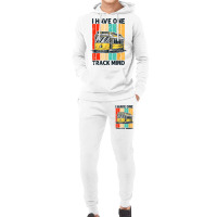 I Have One Track Mind   Model Railroad Train Rail T Shirt Hoodie & Jogger Set | Artistshot