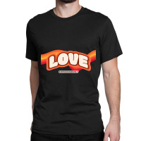 Retro Love Classic T-shirt | Artistshot