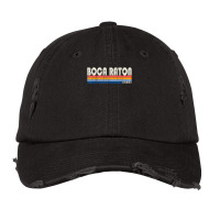 Vintage 70s 80s Style Boca Raton Fl Vintage Cap | Artistshot