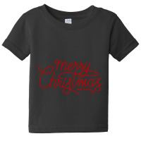 Hot Trend Merry Christmas - Christmas And New Year Message-a51ki Baby Tee | Artistshot