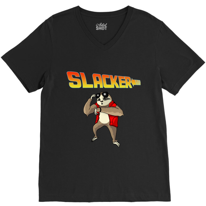 Slacker V-Neck Tee by Crews Micki | Artistshot