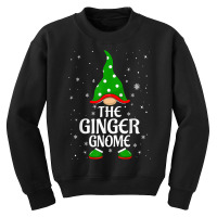 Ginger Gnome Lights Buffalo Plaid Matching Family Christmas T Shirt Youth Sweatshirt | Artistshot