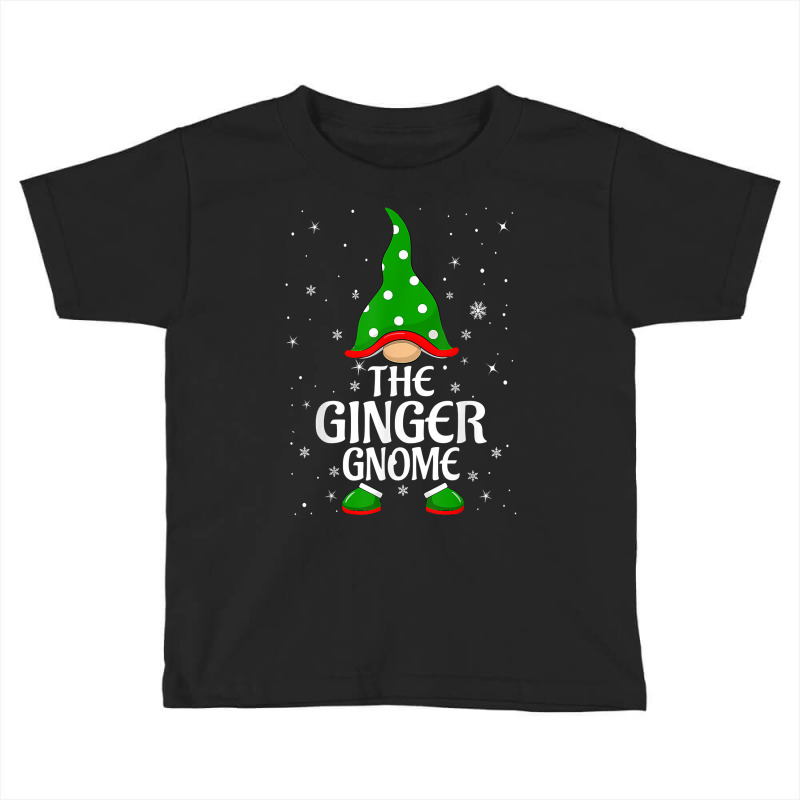 Ginger Gnome Lights Buffalo Plaid Matching Family Christmas T Shirt Toddler T-shirt by alicakarste3vs | Artistshot